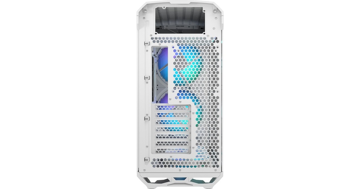 Fractal Design Torrent White RGB TG Clear Tint, Tower-Gehäuse(weiß, Tempered Glass)