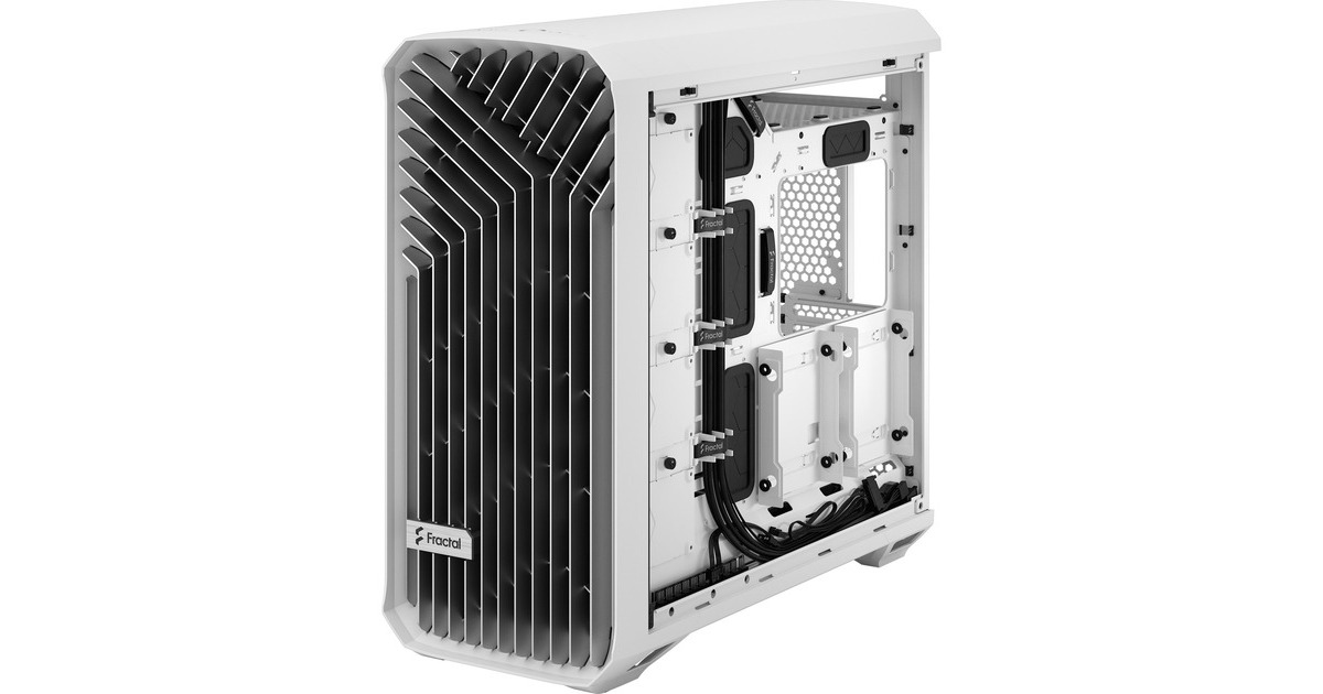 Fractal Design Torrent White TG Clear Tint, Tower-Gehäuse(weiß, Tempered Glass)