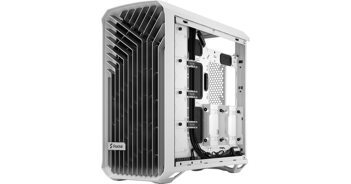 Fractal Design Torrent White TG Clear Tint, Tower-Gehäuse(weiß, Tempered Glass)