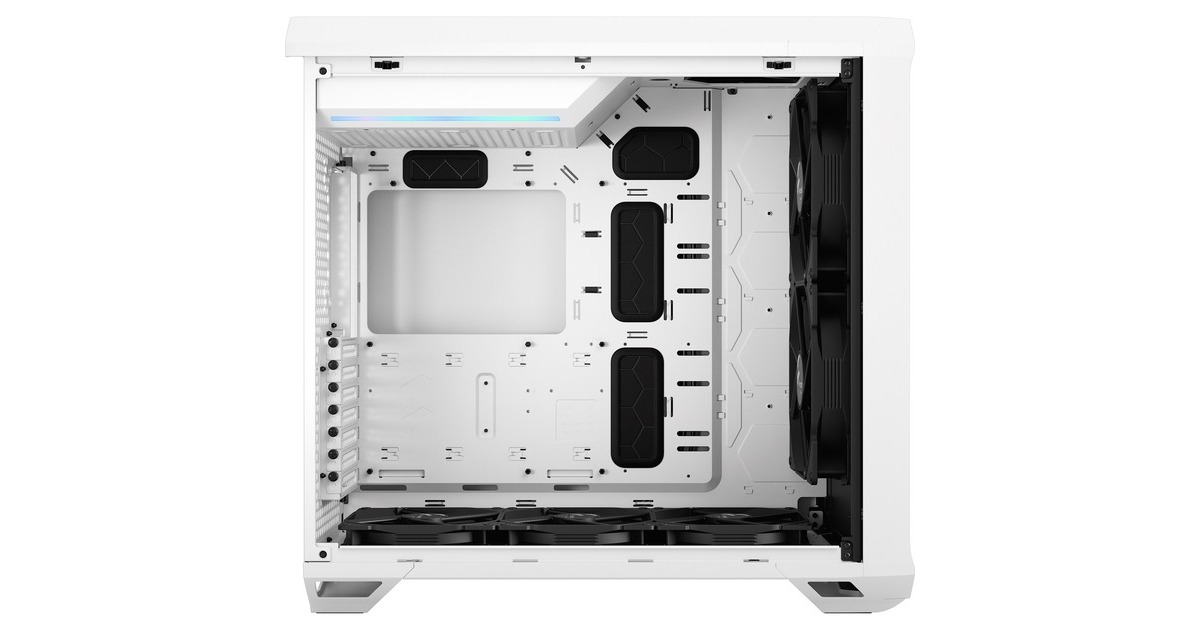 Fractal Design Torrent White TG Clear Tint, Tower-Gehäuse(weiß, Tempered Glass)