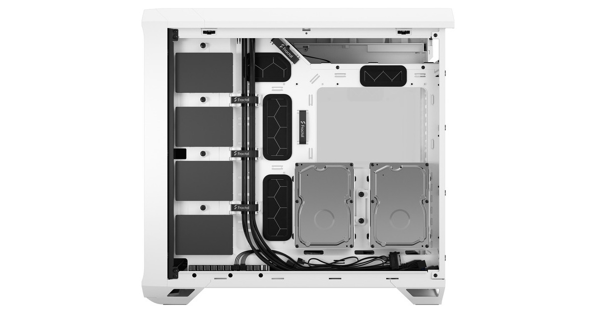 Fractal Design Torrent White TG Clear Tint, Tower-Gehäuse(weiß, Tempered Glass)