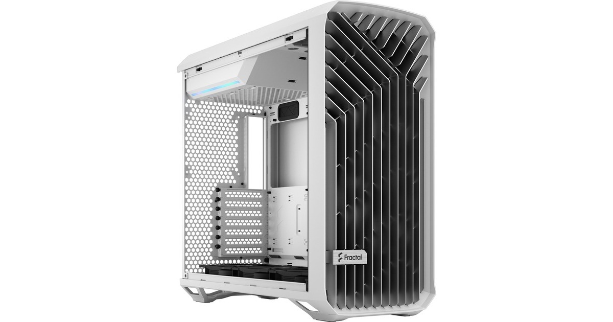 Fractal Design Torrent White TG Clear Tint, Tower-Gehäuse(weiß, Tempered Glass)