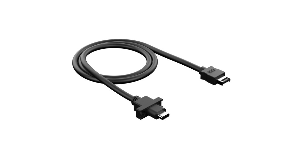 USB-C, Model D, Kabel(schwarz, 67cm)