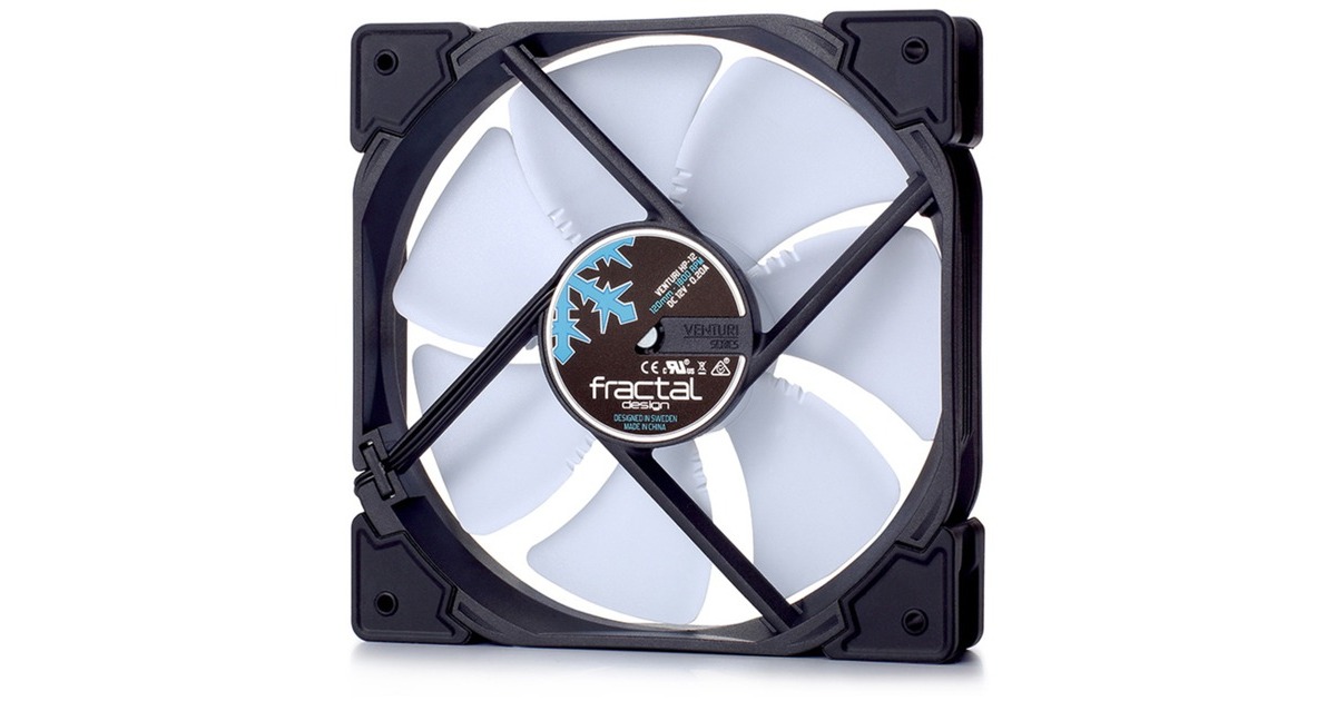 Fractal Design Venturi HP-12 PWM, Gehäuselüfter(weiß)
