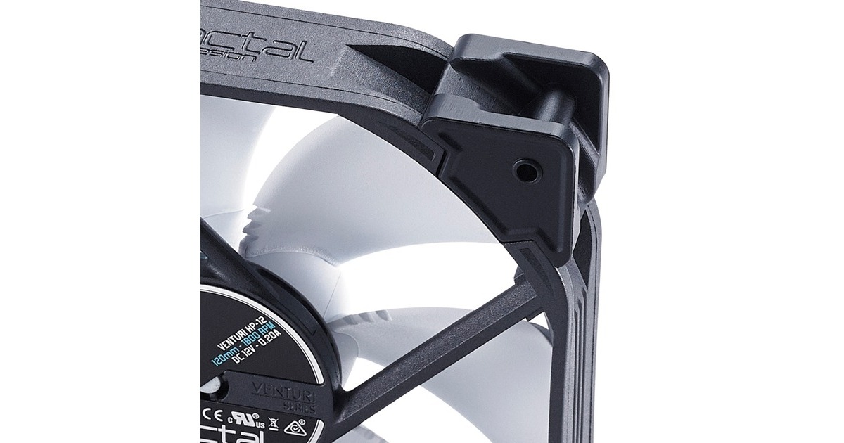 Fractal Design Venturi HP-12 PWM, Gehäuselüfter(weiß)