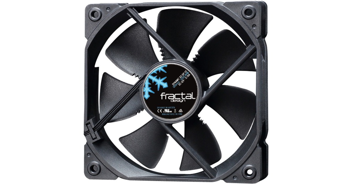 Fractal Design X2 GP-12 120x120x25, Gehäuselüfter(schwarz)
