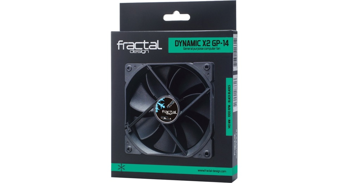 Fractal Design X2 GP-14 140x140x25, Gehäuselüfter(schwarz)