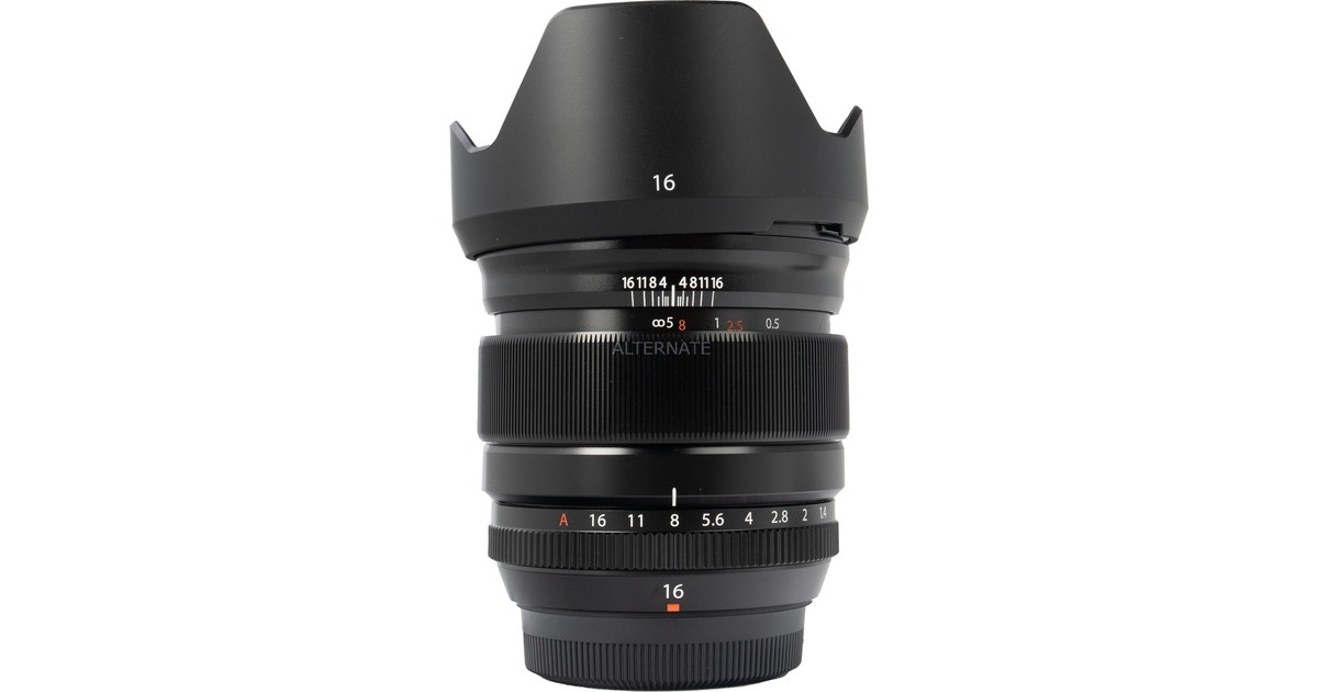 Fujifilm XF 16mm f/1.4 R WR, Filter(schwarz) Fujifilm XF 16mm f/1.4 R WR, Filter(schwarz)