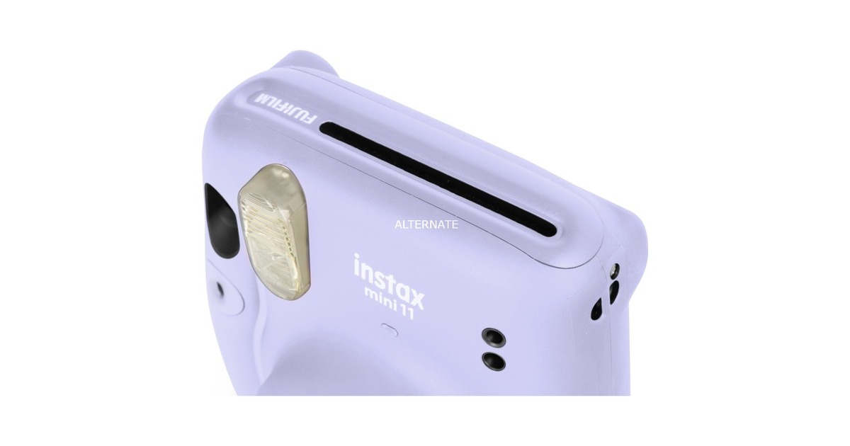 Fujifilm instax Mini 11 Bundle, Sofortbildkamera(hellviolett, inklusive instax mini Film 1x 10er, Outlet)