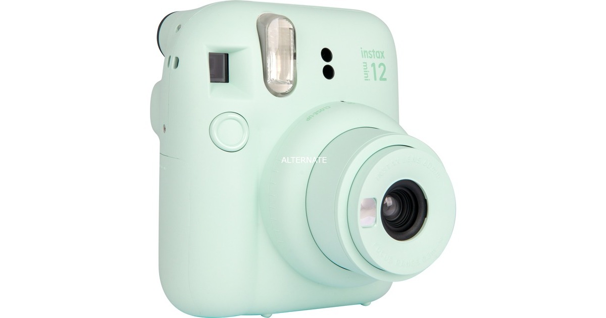 Fujifilm instax mini 12, Sofortbildkamera(mint) Fujifilm instax mini 12, Sofortbildkamera(mint)