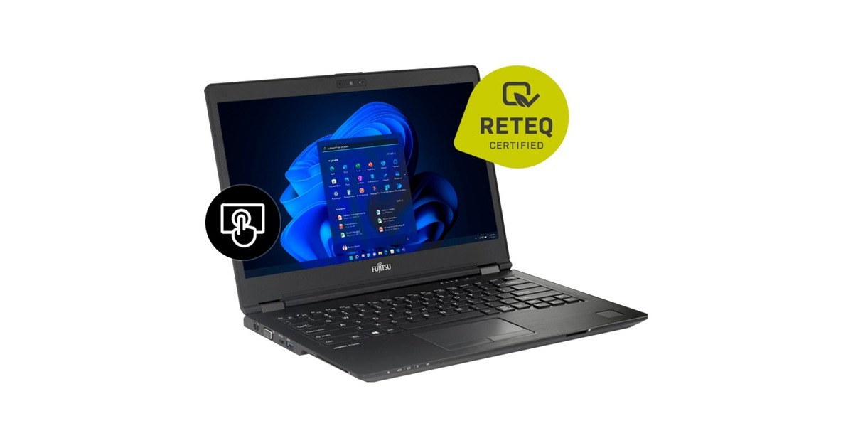 Fujitsu LIFEBOOK U758 Generalüberholt, Notebook(schwarz, Windows 11 Pro 64-Bit, 39.6 cm (15.6 Zoll), 1 TB SSD) Fujitsu LIFEBOOK U758 Generalüberholt, Notebook(schwarz, Windows 11 Pro 64-Bit, 39.6 cm (15.6 Zoll), 1 TB SSD)