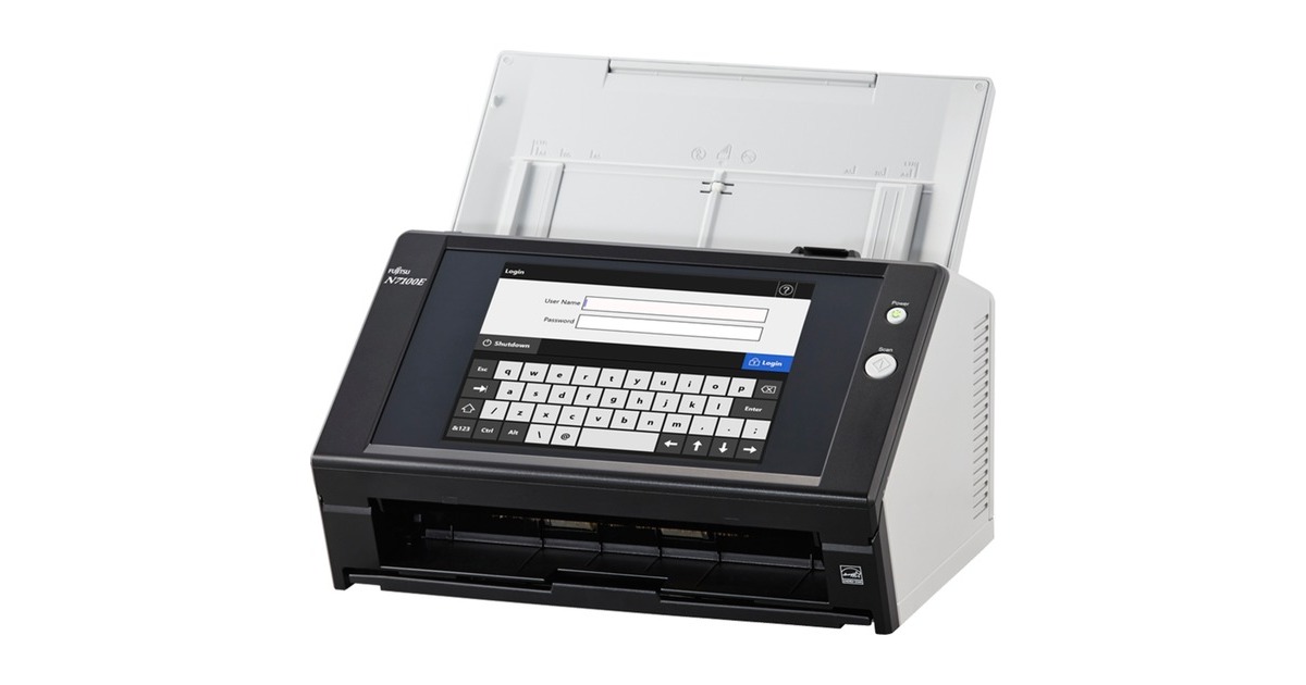 Fujitsu ScanSnap N7100e, Einzugsscanner(grau)