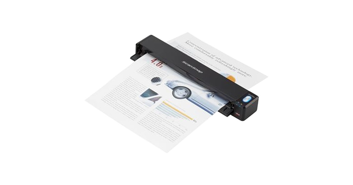 Fujitsu ScanSnap iX100, Einzugsscanner(schwarz)