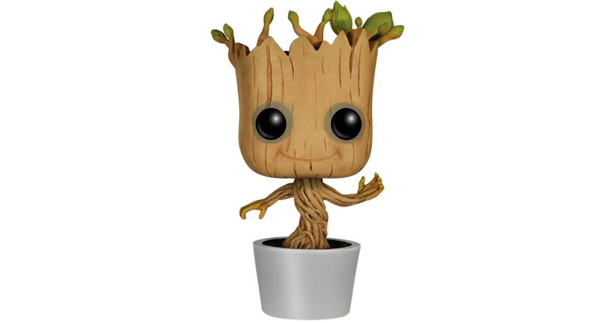 Funko POP! Marvel - Dancing Groot, Spielfigur(9,5 cm)