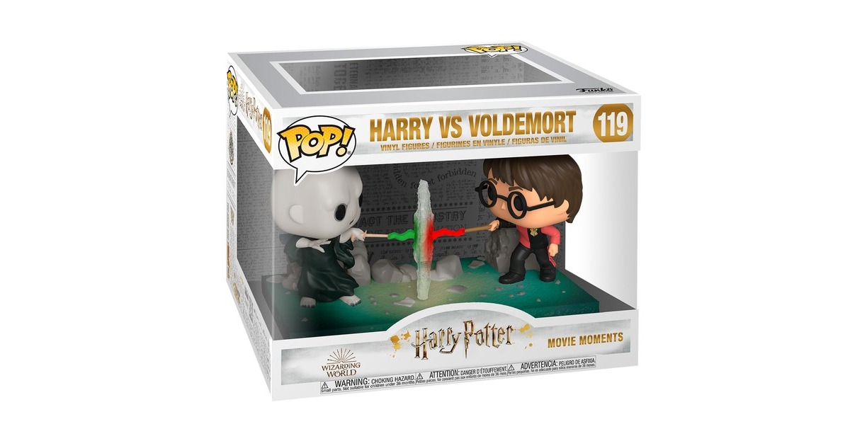 Funko POP! Moments Harry Potter - Harry vs. Voldemort, Spielfigur(12 cm)