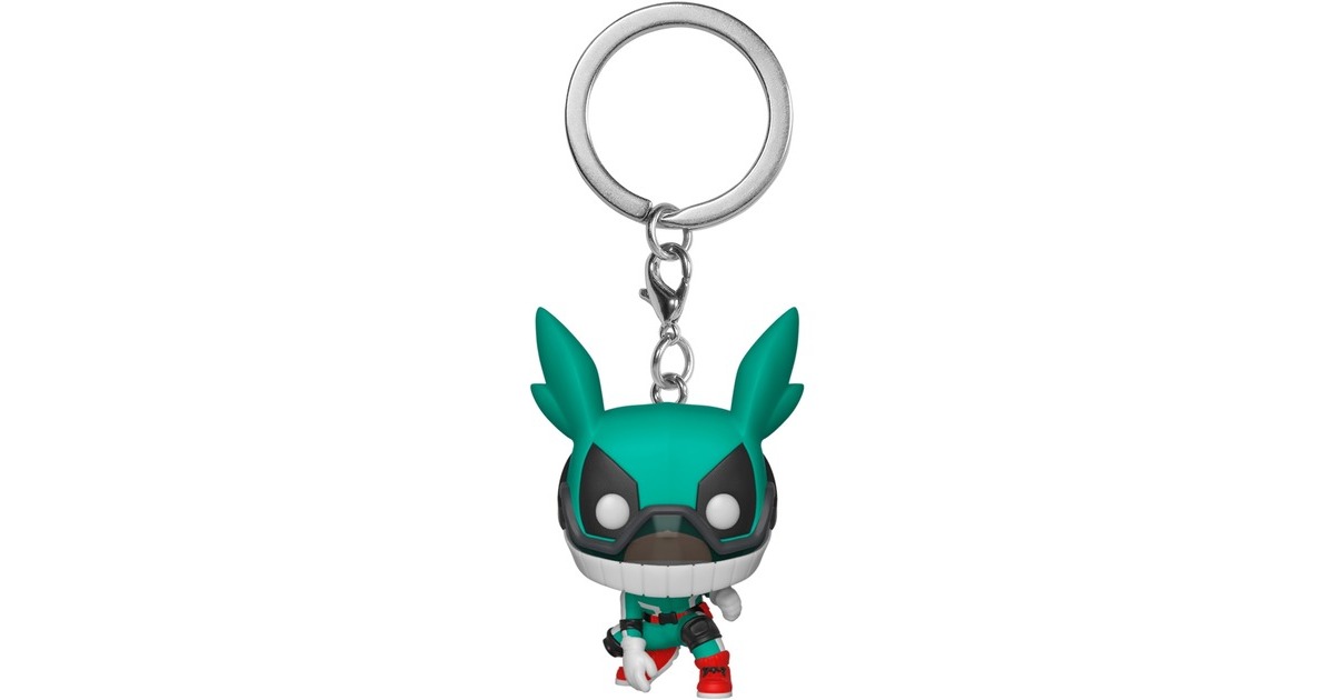 Funko POP! Schlüsselanhänger My Hero Academia - Izuku Midoriya in Helmet, Spielfigur(7,6 cm)