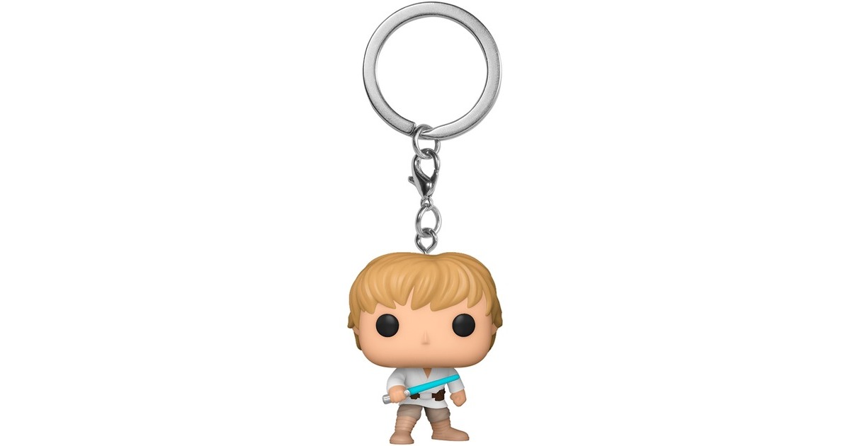 Funko POP! Schlüsselanhänger Star Wars - Luke Skywalker, Spielfigur(7,6 cm)