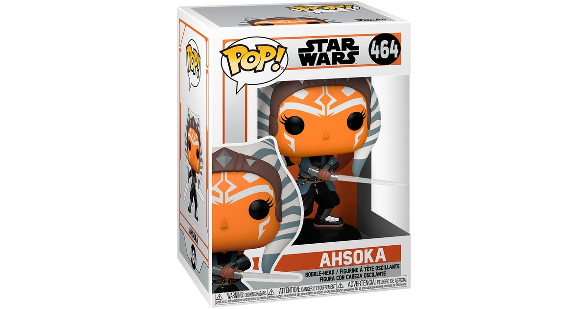 Funko POP! Star Wars - Ahsoka with Sabers, Spielfigur(12,1 cm)
