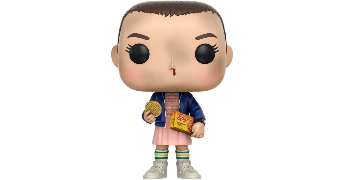 Funko POP! Stranger Things - Eleven with Eggos, Spielfigur(9,5 cm)