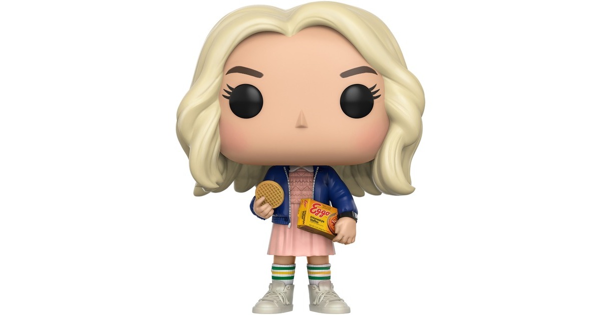 Funko POP! Stranger Things - Eleven with Eggos, Spielfigur(9,5 cm)