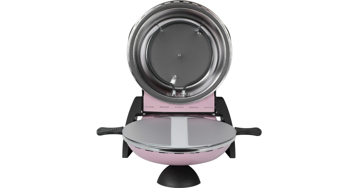 G3 Ferrari Delizia Pizzaofen G1000616 icy pink(hellrosa, 1.200 Watt, für Pizza Ø 31cm)