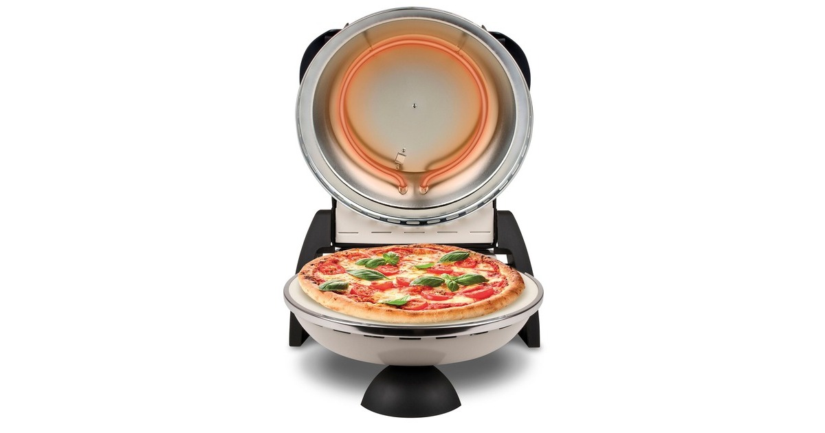G3 Ferrari Delizia Pizzaofen G1000617 icy cream(creme, 1.200 Watt, für Pizza Ø 31cm)