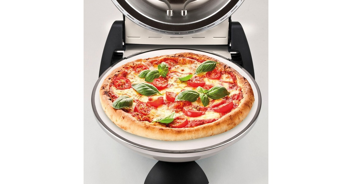 G3 Ferrari Delizia Pizzaofen G1000617 icy cream(creme, 1.200 Watt, für Pizza Ø 31cm)
