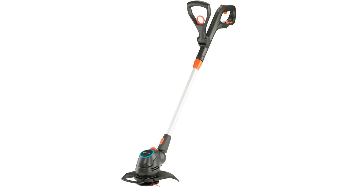 GARDENA Akku-Rasentrimmer ComfortCut 23/18V P4A solo(grau/orange, ohne Akku und Ladegerät, POWER FOR ALL ALLIANCE)