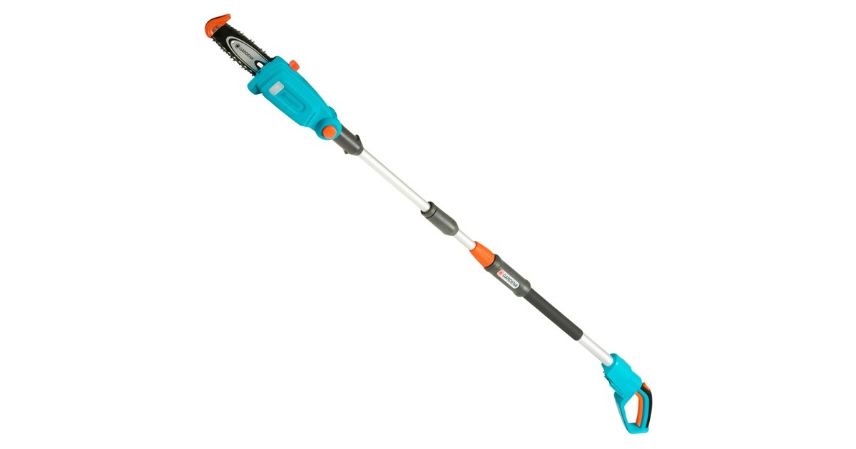 GARDENA Akku-Teleskop-Hochentaster TCS 20/18V P4A solo(türkis/grau, ohne Akku und Ladegerät, POWER FOR ALL ALLIANCE)