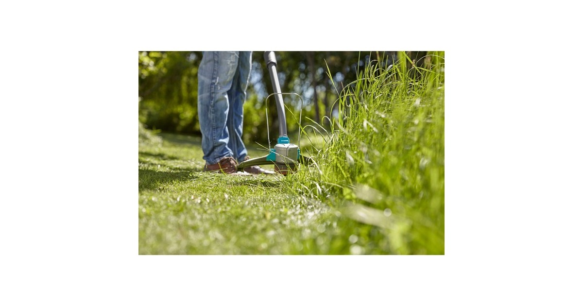 GARDENA Akku-Trimmer PowerCut Li-40/30, 36Volt, Rasentrimmer(schwarz/türkis, ohne Akku und Ladegerät)