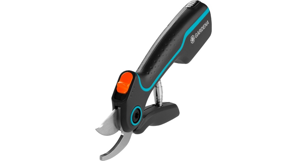 GARDENA Akku-unterstützte Gartenschere AssistCut(schwarz/türkis, Bypass)