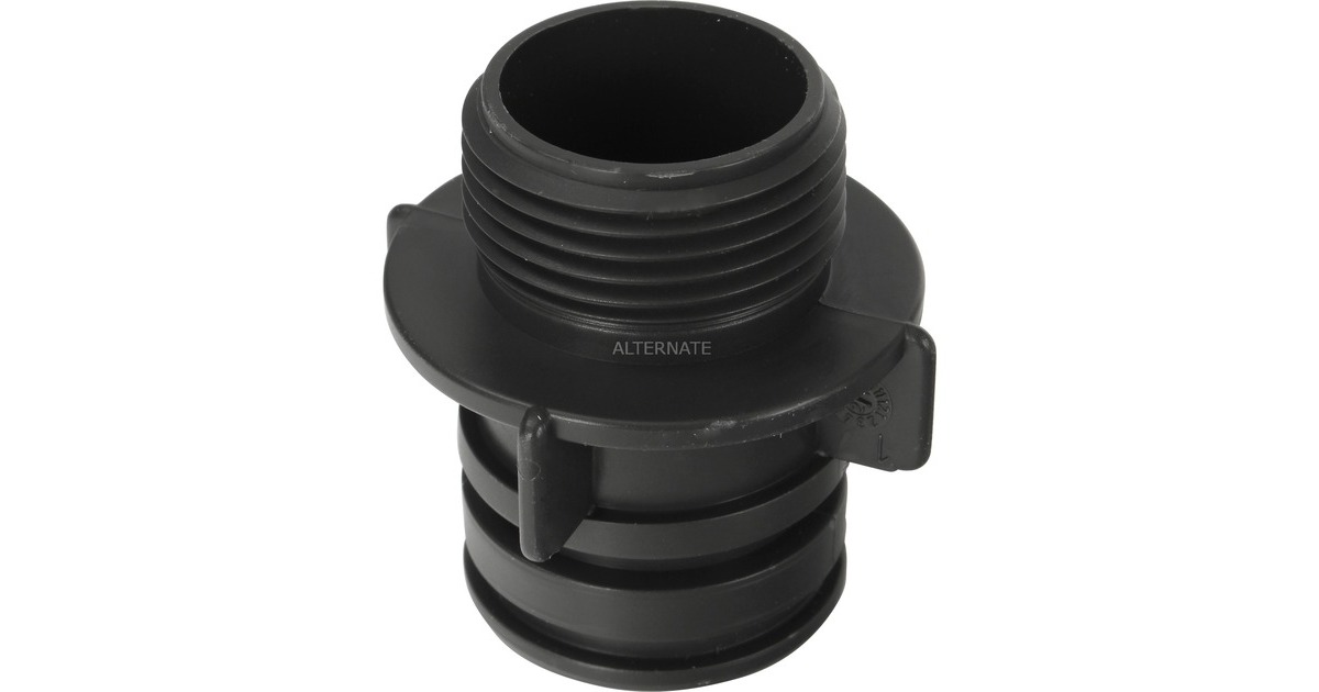 GARDENA Anschlusshülse kurz, für Ventilbox, Verbindung(grau)