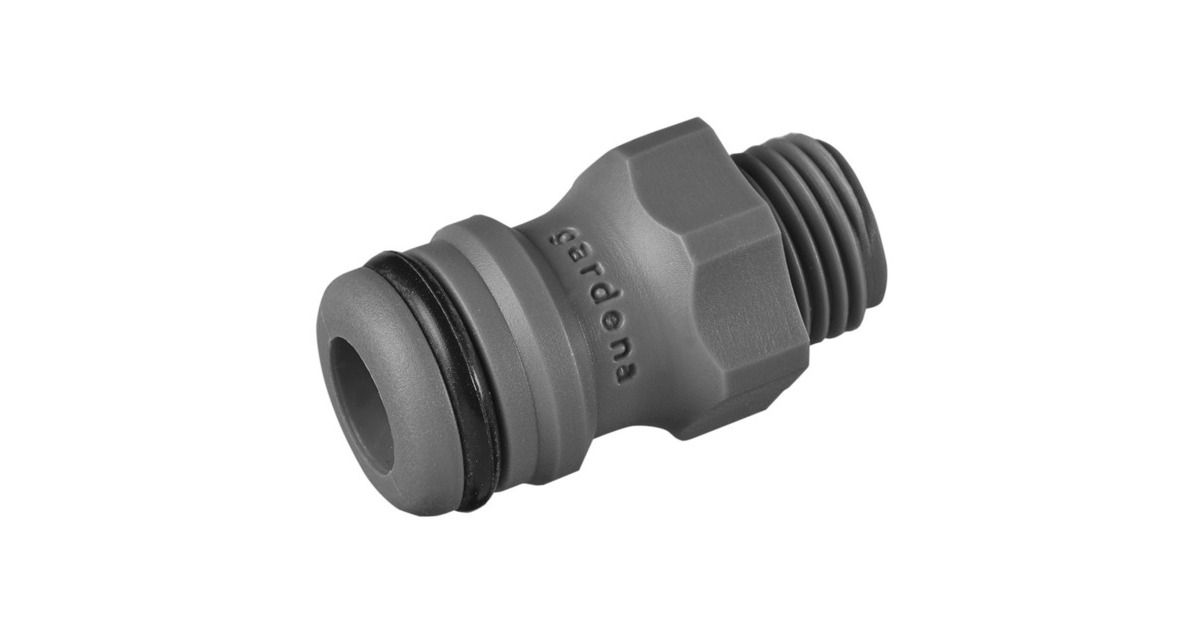 GARDENA Anschlussstück 2920-26, Kupplung(grau, 13,2mm (G 1/4"))