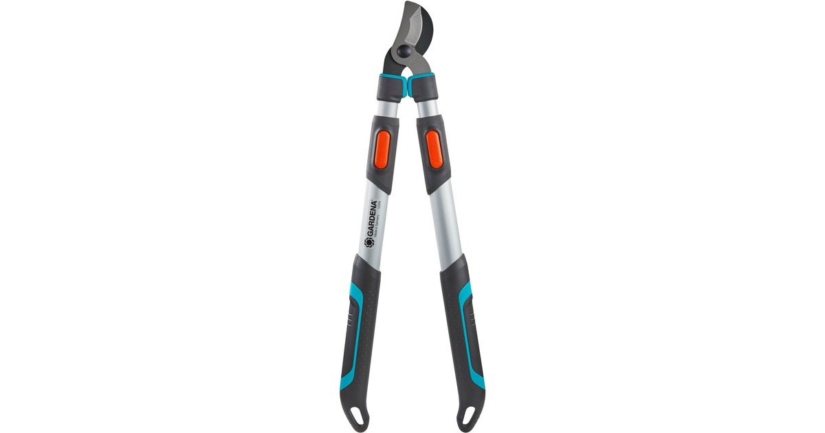 GARDENA Astschere TeleCut long 650-900 B(grau/türkis, 65cm - 90cm)