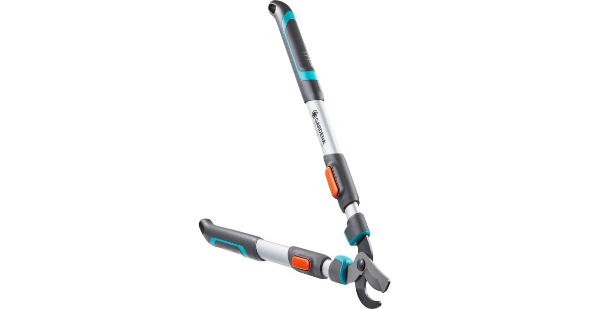 GARDENA Astschere TeleCut long 650-900 B(grau/türkis, 65cm - 90cm)