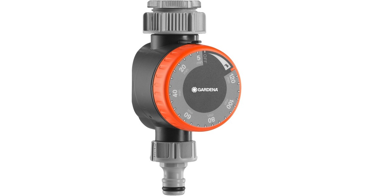 GARDENA Bewässerungsuhr 1169-20, Bewässerungsautomat(grau/orange)