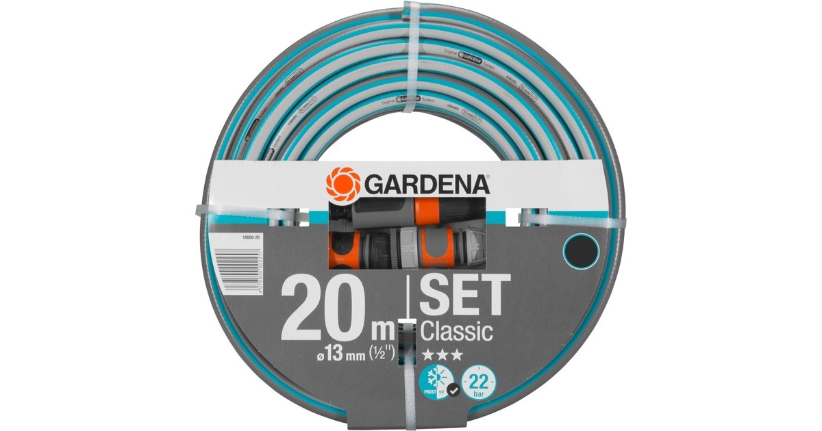 GARDENA Classic Schlauch Set 13mm (1/2