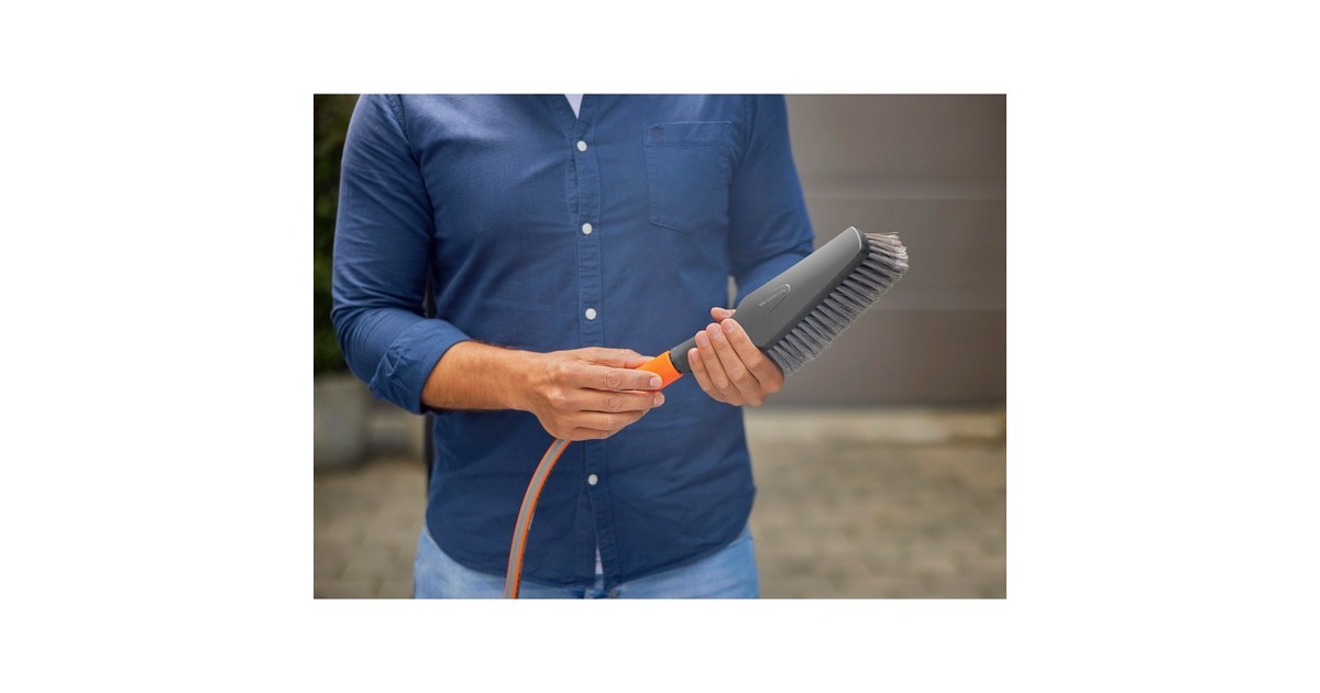 GARDENA Cleansystem Handbürste M soft, Waschbürste(grau)