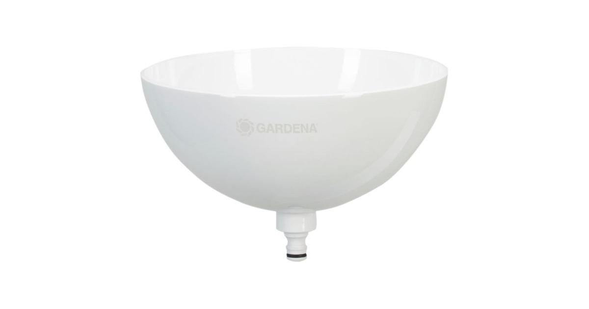 GARDENA ClickUp! Pflanzschale, Behälter(weiß, für ClickUp! Stiel)