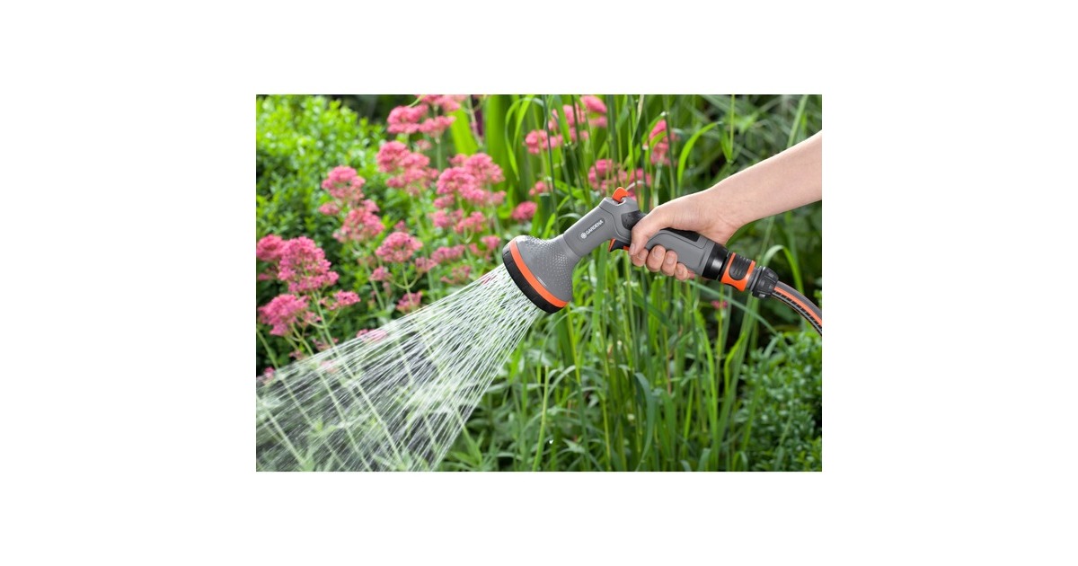 GARDENA Comfort Brause für Beete 18319-20(grau/orange)