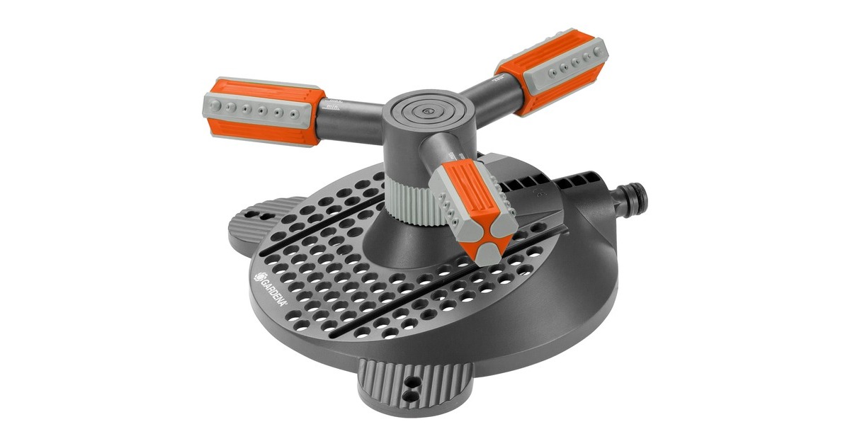 GARDENA Comfort Kreisregner Mambo(grau/orange)