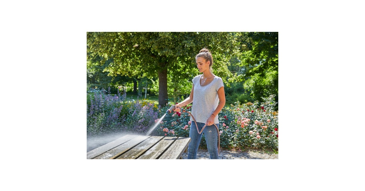 GARDENA Comfort Reinigungsspritze ecoPulse, Sprühpistole(grau/orange)
