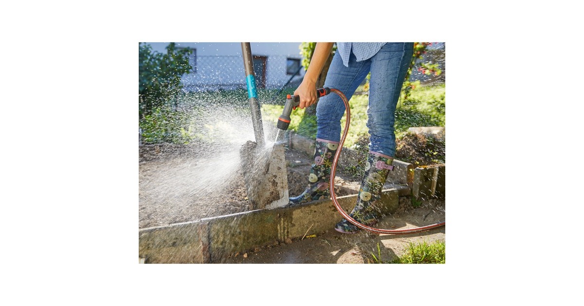 GARDENA Comfort Reinigungsspritze ecoPulse, Sprühpistole(grau/orange)