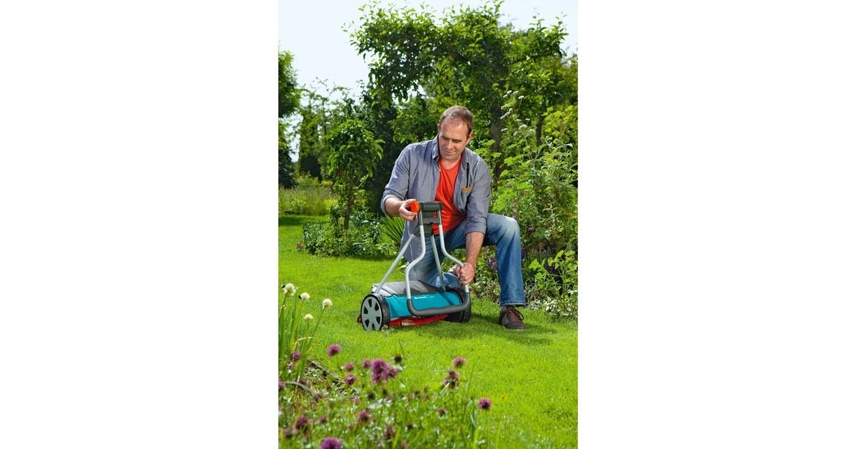 GARDENA Comfort Spindelmäher 400 C(türkis)