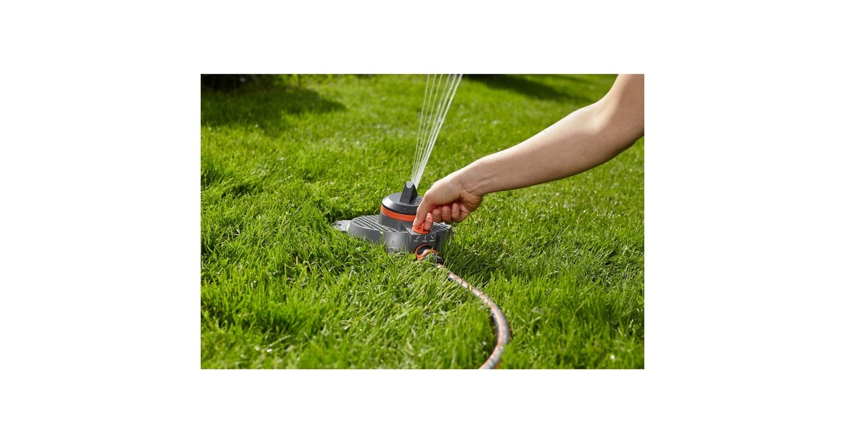 GARDENA Comfort Teil- und Vollkreisregner Tango(grau/orange)