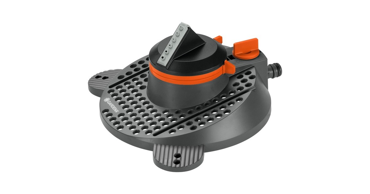 GARDENA Comfort Teil- und Vollkreisregner Tango(grau/orange)