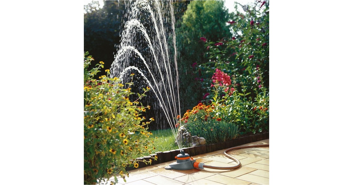 GARDENA Comfort Teil- und Vollkreisregner Tango(grau/orange)