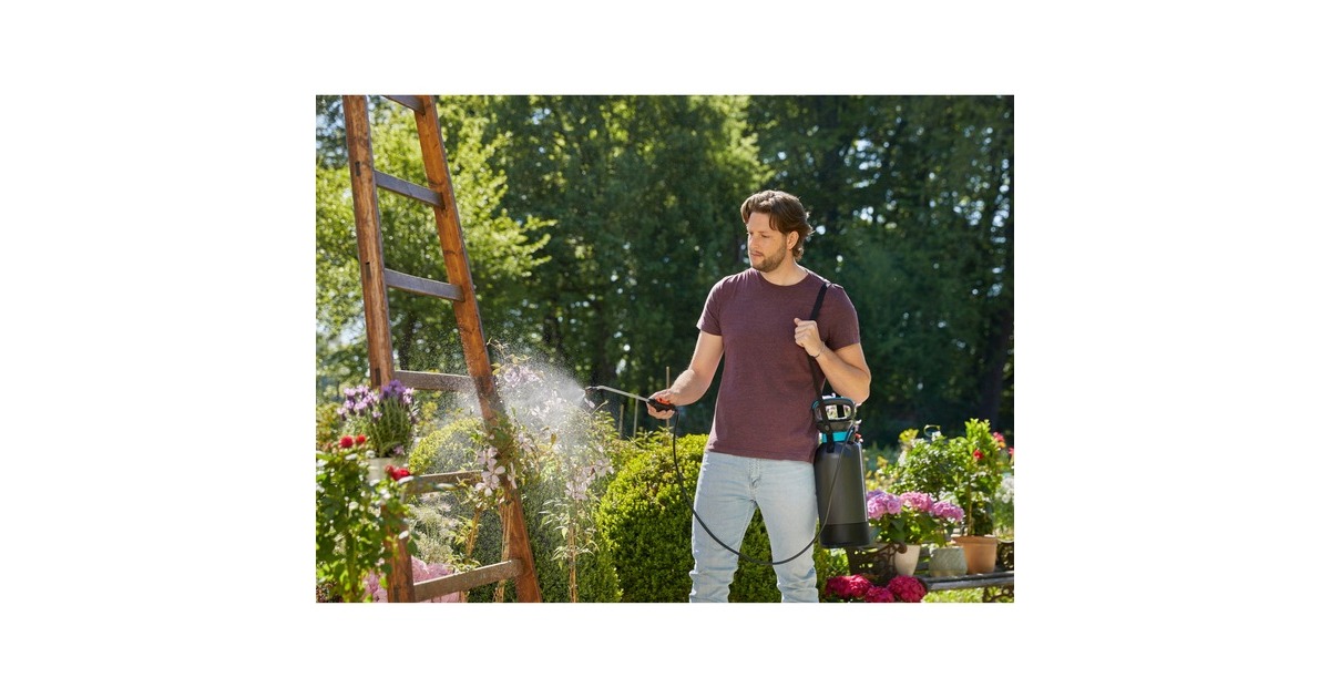 GARDENA Drucksprüher 5 L Comfort(grau/türkis)