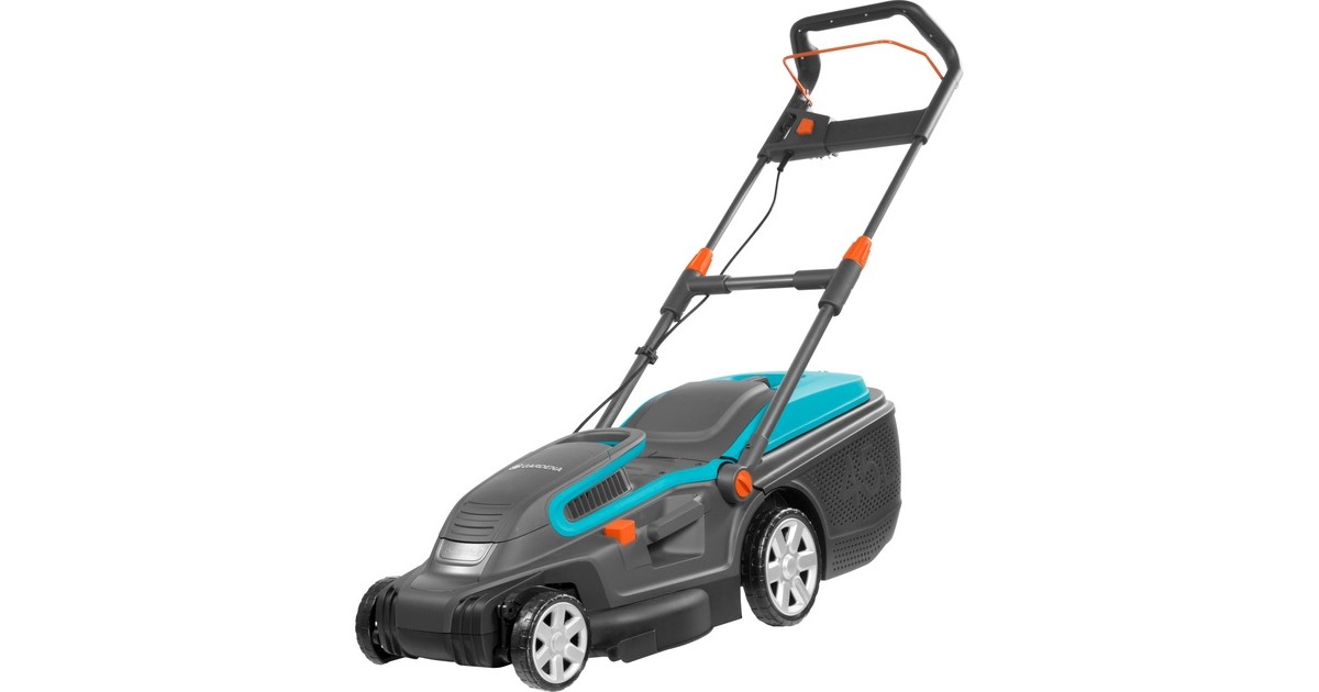 GARDENA E-Rasenmäher PowerMax 1800/42(schwarz/türkis, 1.800 Watt)