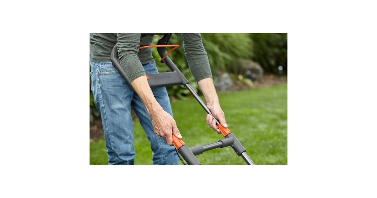 GARDENA E-Rasenmäher PowerMax 1800/42(schwarz/türkis, 1.800 Watt)